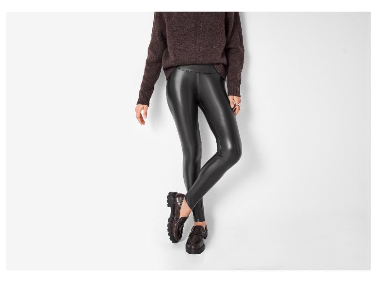 esmara® Dámske legíny v imitácii kože