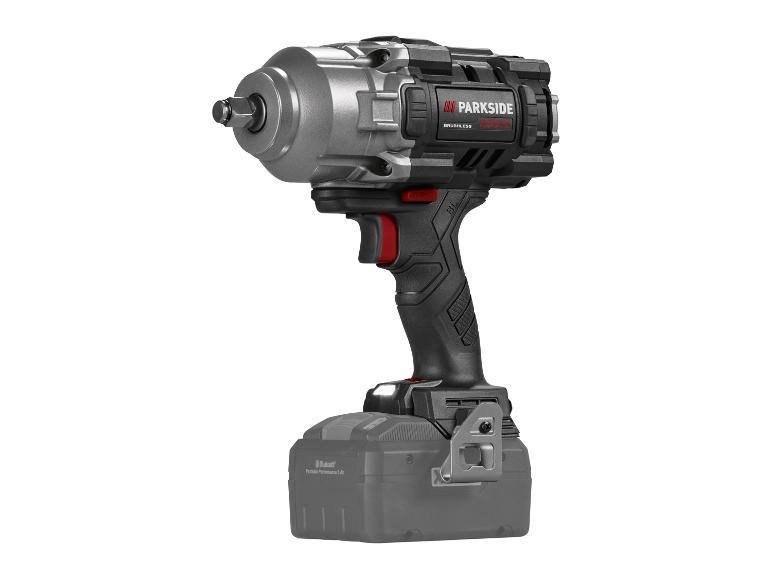 Parkside® Aku rázový uťahovák 20 V Passp 20-Li C4 + Rýchlonabíjačka akumulátora 20 V/4,5 A + Akumulátor 20 V/4 Ah