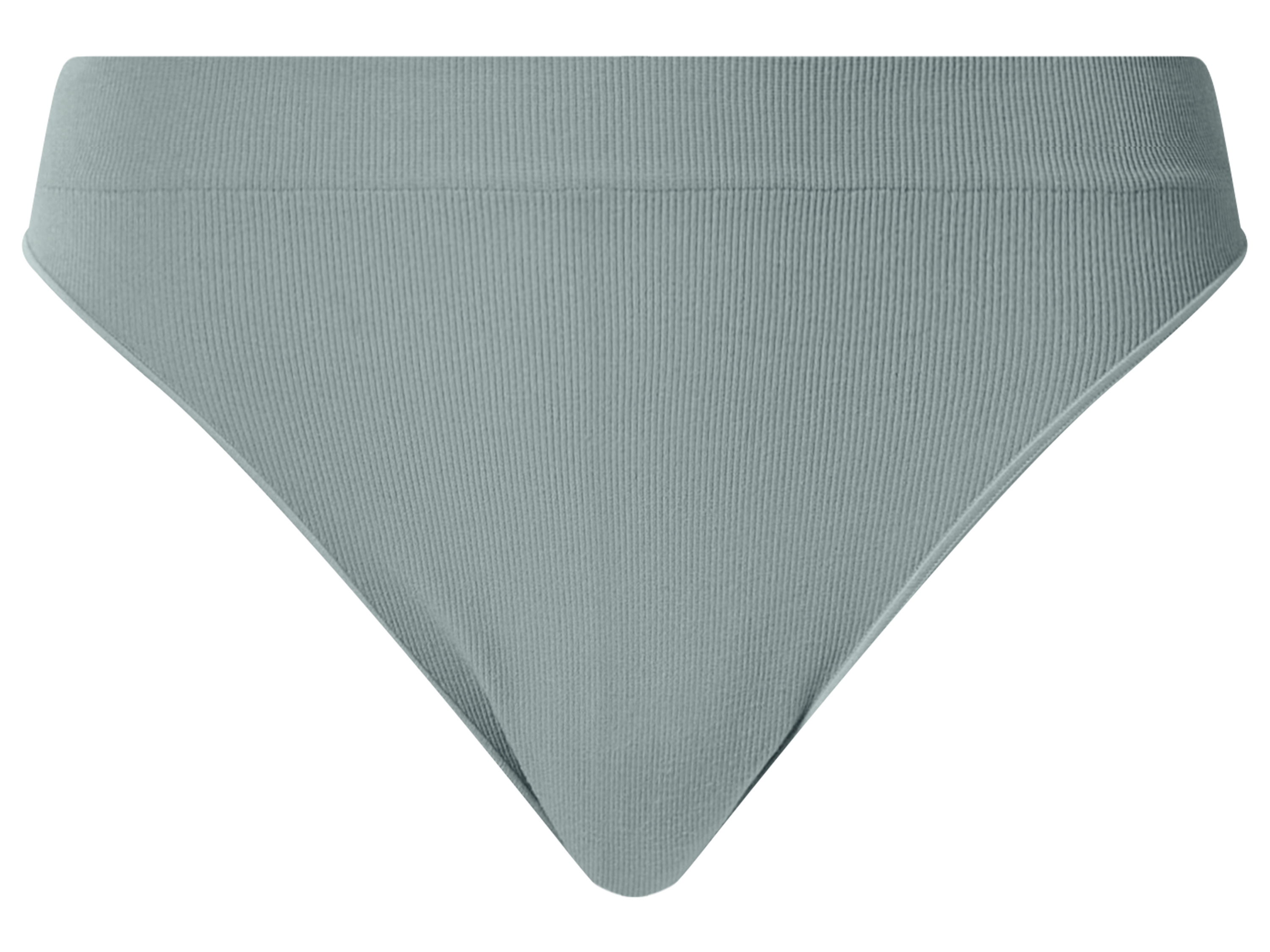 ESMARA® Dámske rebrované tangá, 3 kusy (zelená, M (40/42))