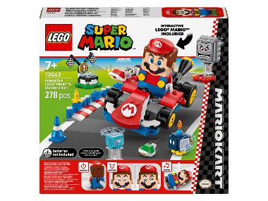 LEGO® Super Mario 72043 Mario Kart™ – Interaktívny LEGO® Mario™ a Standard Kart