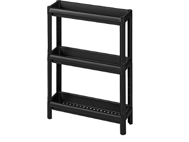 LIVARNO® Plastový regál, 54 x 18 x 71 cm