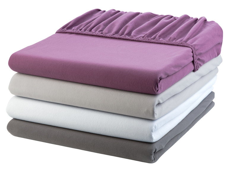 Prejsť na zobrazenie na celú obrazovku: Džersejová napínacia plachta na vrchný matrac, 90 – 100 x 200 cm – obrázok 2