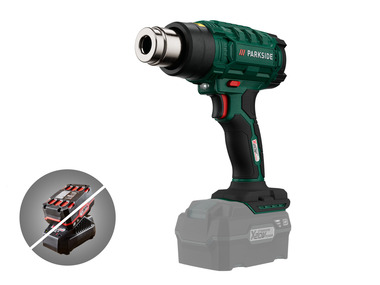 PARKSIDE® Aku teplovzdušná pištoľ 20 V PHLGA 20-Li B1 – bez akumulátora