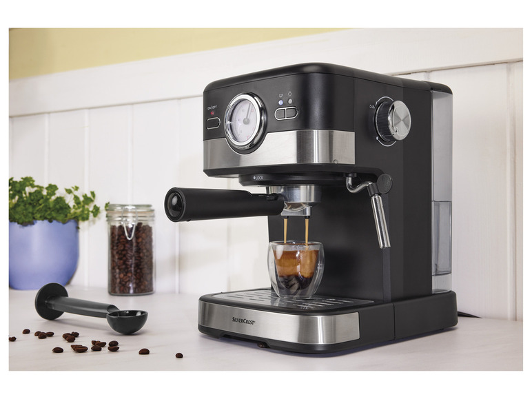 Prejsť na zobrazenie na celú obrazovku: SILVERCREST® KITCHEN TOOLS Espresso kávovar SEM 1100 C4 – obrázok 4