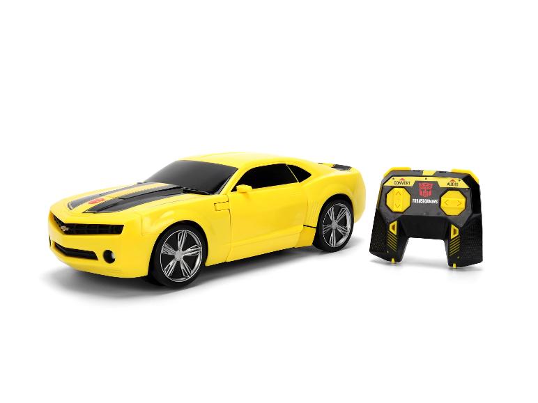 Žlté autíčko Transformers Camaro na diaľkové ovládanie.