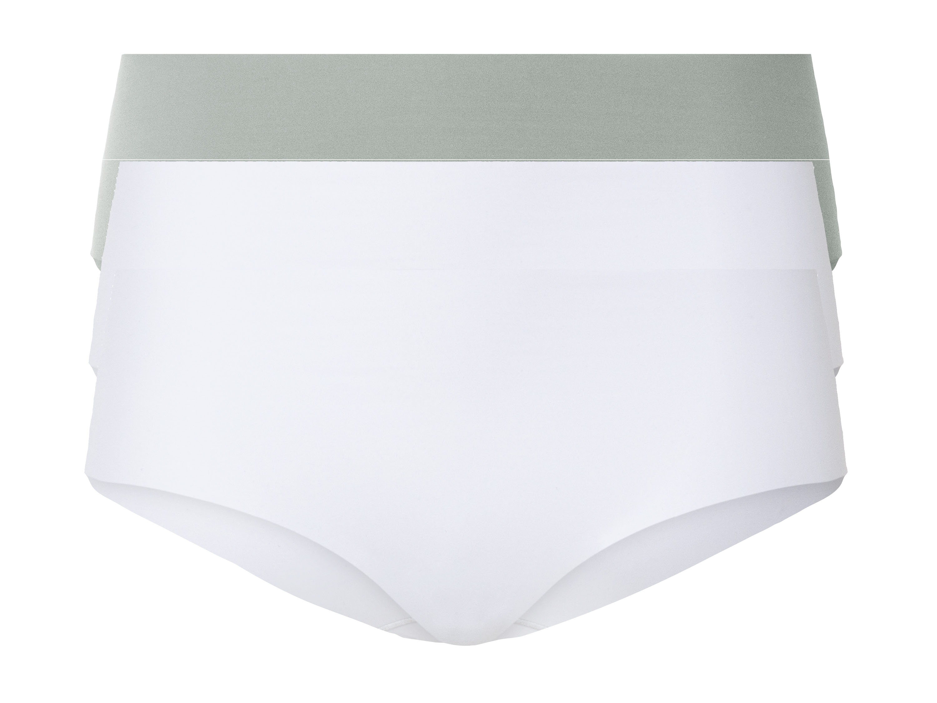 esmara® Dámske bedrové nohavičky, 3 kusy (S (36/38), mentolová/biela)