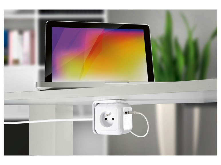 Prejsť na zobrazenie na celú obrazovku: SILVERCREST® Zásuvková kocka s USB vstupmi – obrázok 3
