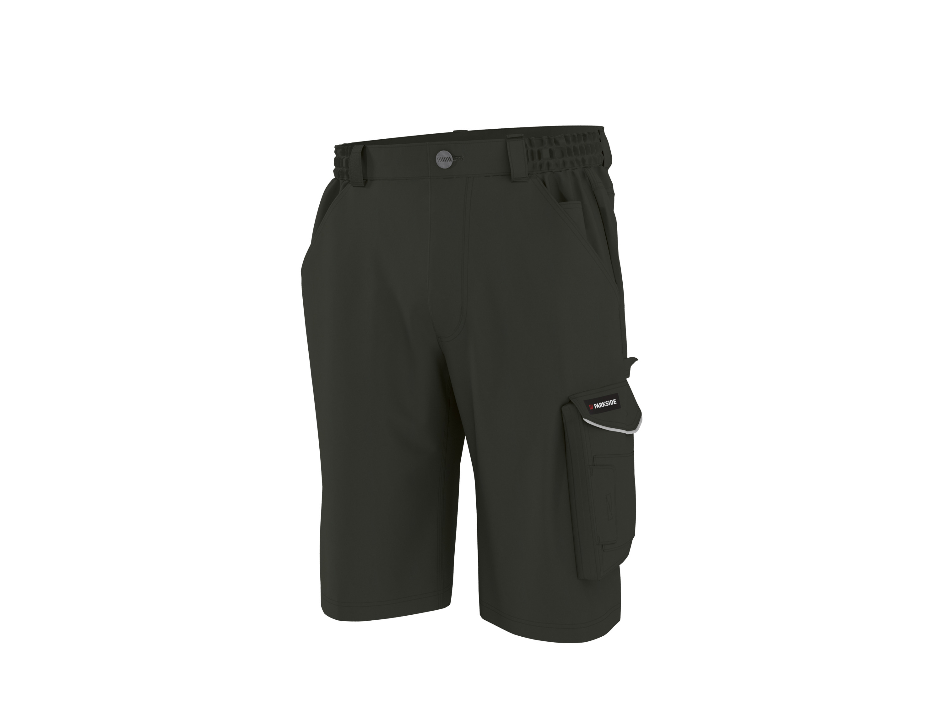 PARKSIDE® Pánske strečové pracovné bermudy (zelená, 52)