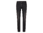 Tmavosivé úzke rifle.