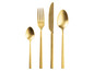 Zlatá vidlička, nôž a lyžica od Livarno Home.
