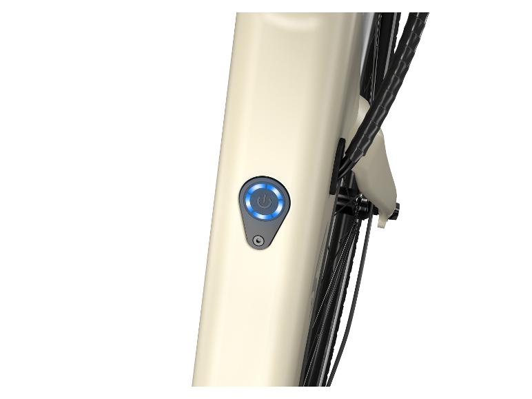 Crivit Mestský elektrobicykel Y.3 Belt Drive (béžová)