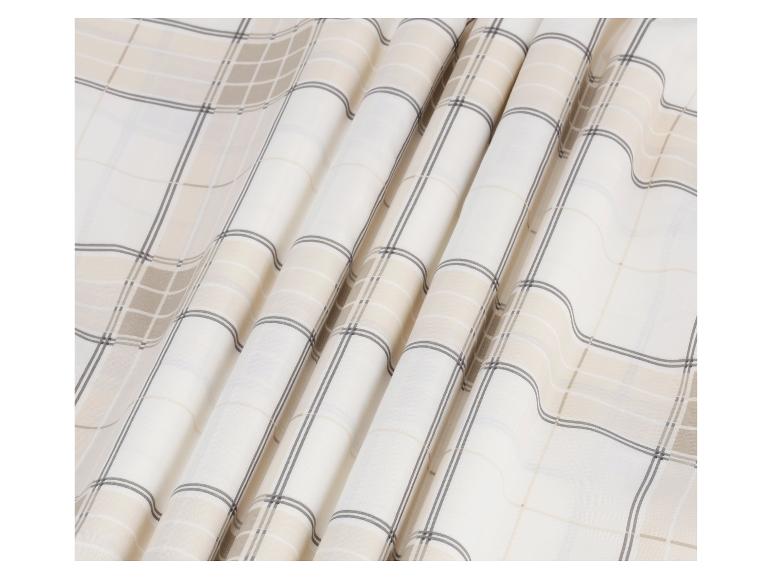 Livarno home Posteľná bielizeň zo saténového mikrovlákna, 240 x 220 cm (károvaná)