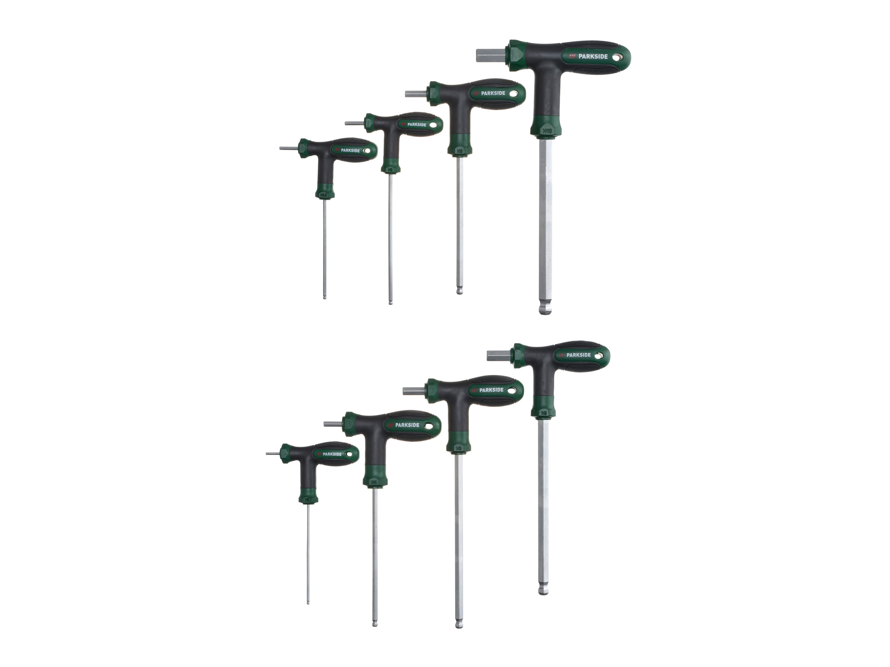 PARKSIDE® Súprava kolíkových kľúčov PSSS 8 B1, 8-dielna (vnútorný šesťhran)