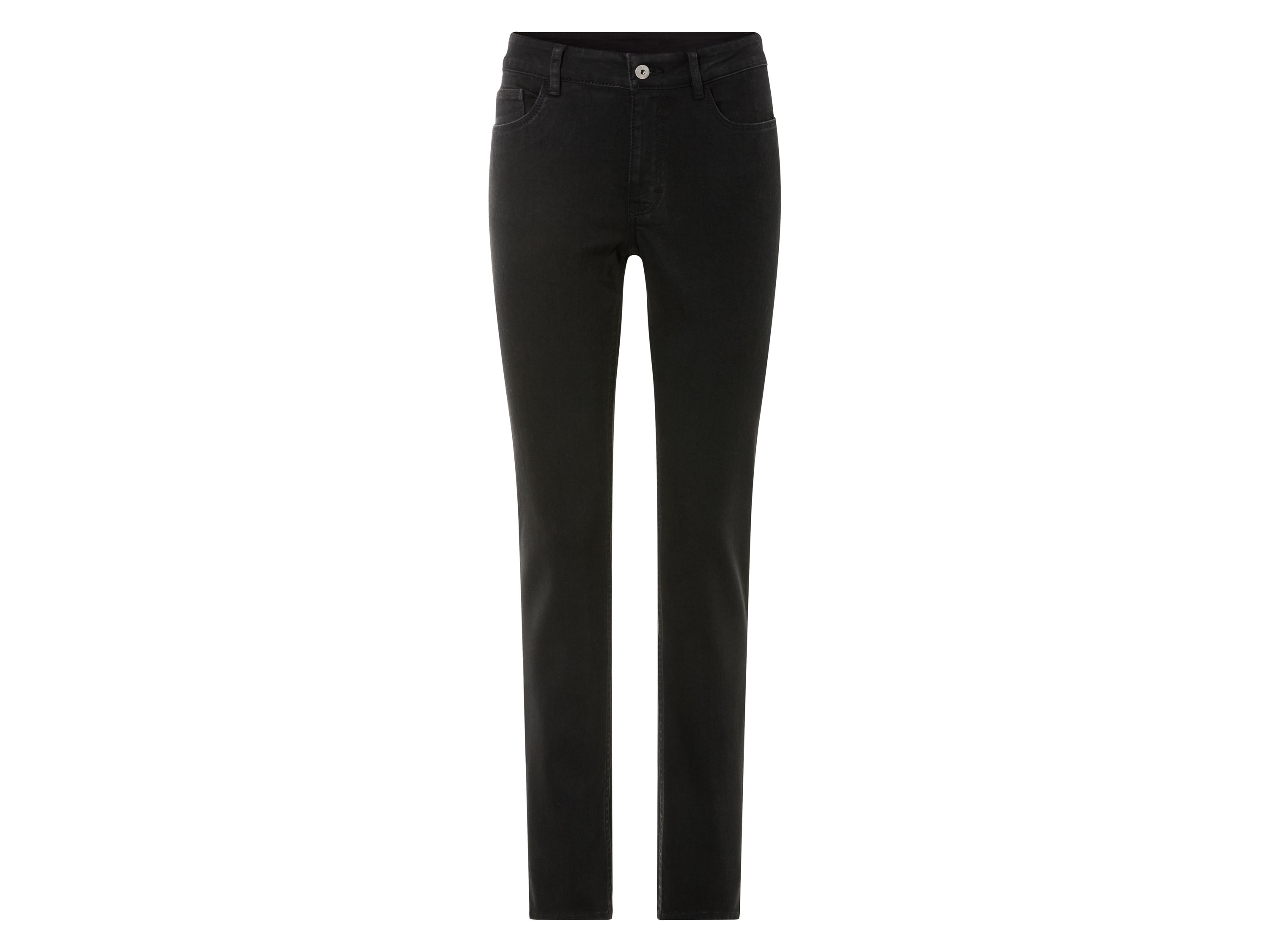 esmara® Dámske rifle „Slim Fit" (čierna, 36 (bežná dĺžka))
