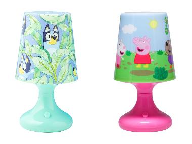 PALADONE Stolová lampa »Bluey« / »Peppa Pig«