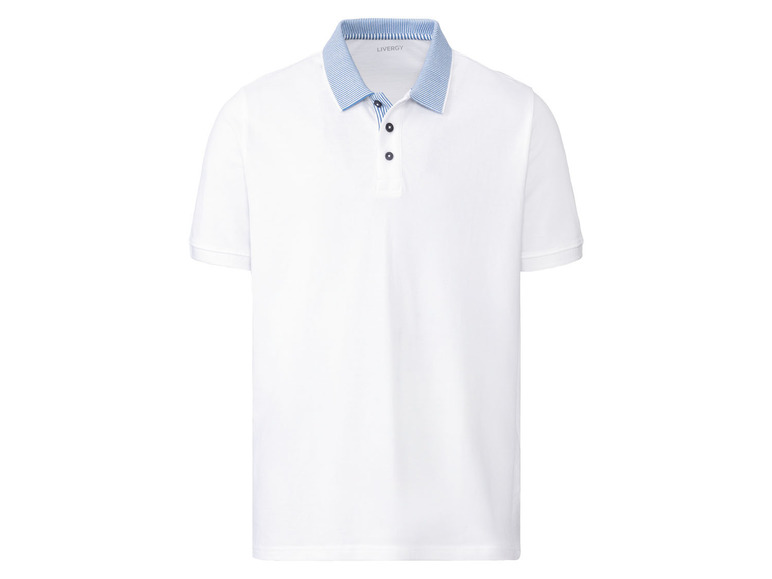 E-shop LIVERGY® Pánske polo tričko (M (48/50), biela)