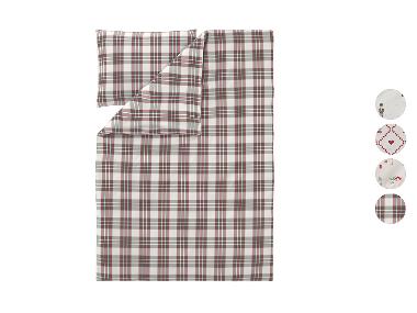 LIVARNO® Posteľná bielizeň zo saténového mikrovlákna, 140 x 200 cm