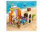 LEGO Friends plážový bar s dvoma figúrkami, psom a delfínom.