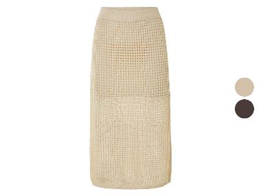 esmara® Dámska ažúrová midisukňa