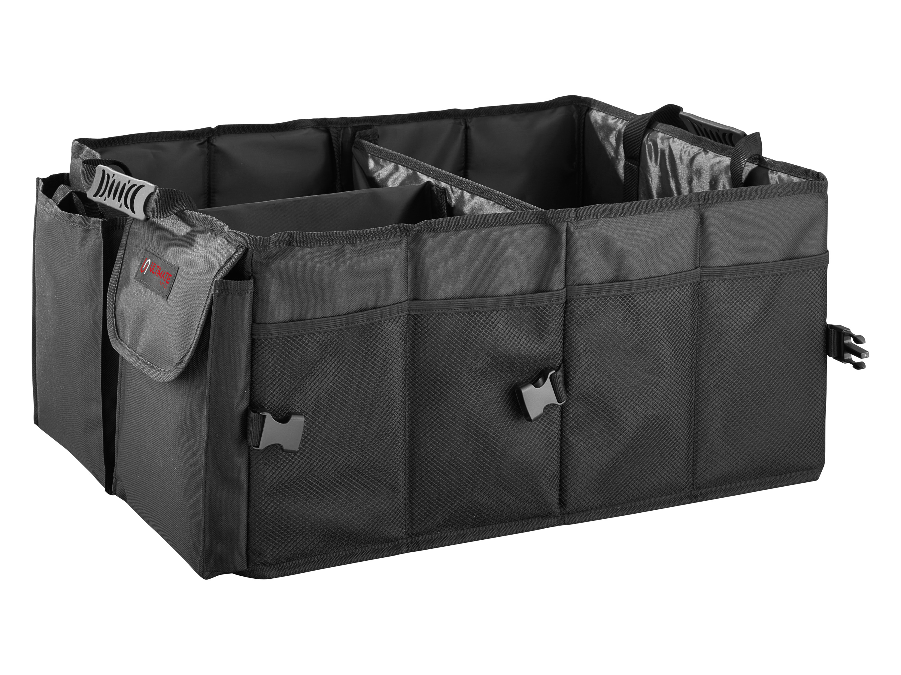 ULTIMATE SPEED® Úložný box do kufra auta Premium (upínací popruh)