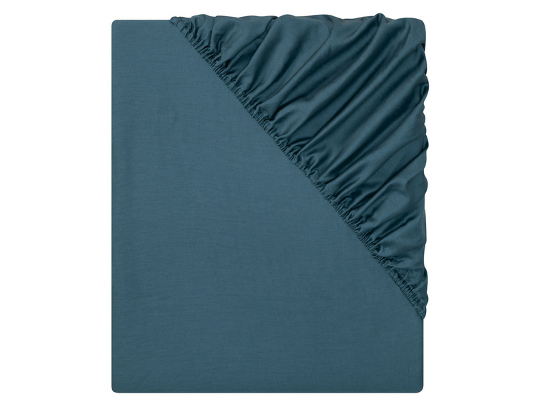 Prejsť na zobrazenie na celú obrazovku: LIVARNO home Napínacia plachta z bavlneného saténu, 90-100 x 200 cm – obrázok 1