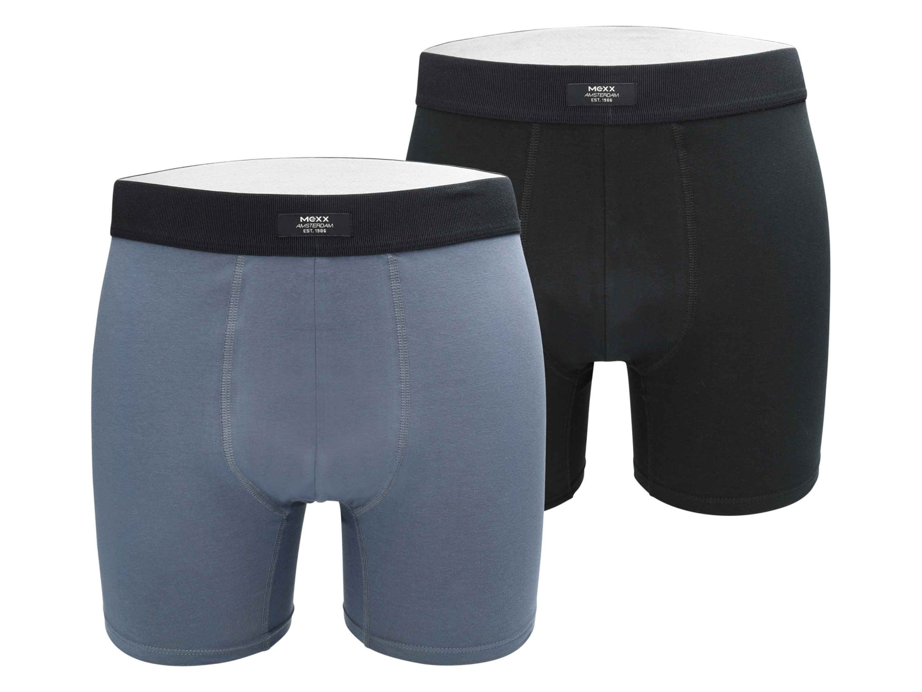 MEXX Pánske boxerky, 2 kusy (navy modrá/modrá, M)