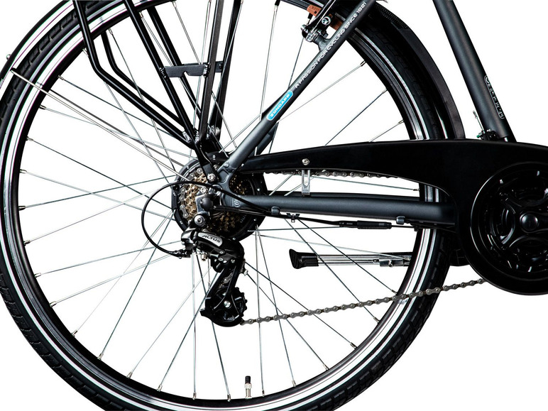 Prejsť na zobrazenie na celú obrazovku: Zündapp Elektrický trekingový bicykel 7.7 700c, 28", zelená – obrázok 6