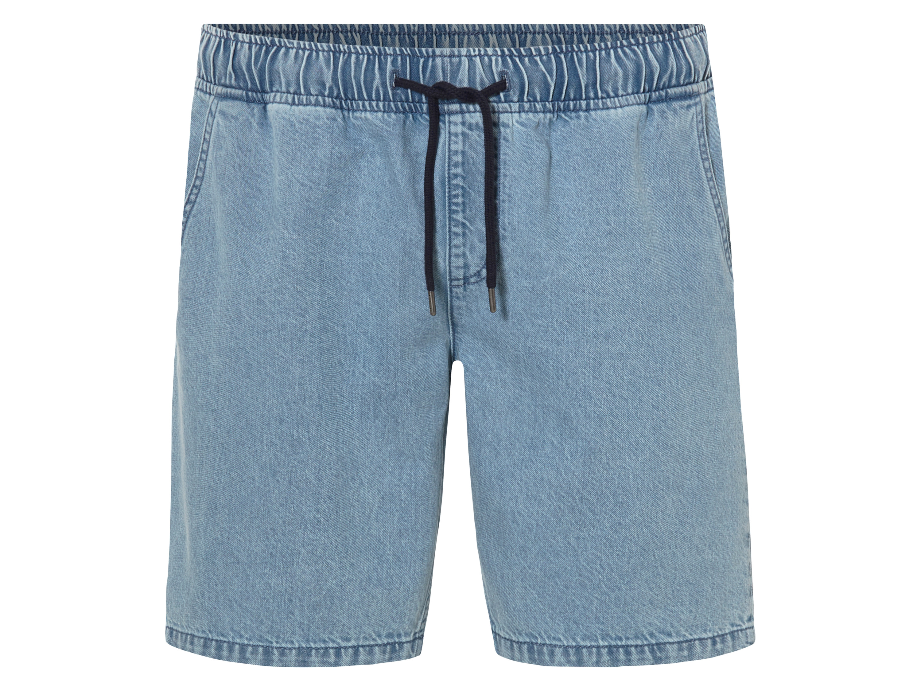 LIVERGY® Pánske rifľové šortky (bledomodrá, M (48/50))