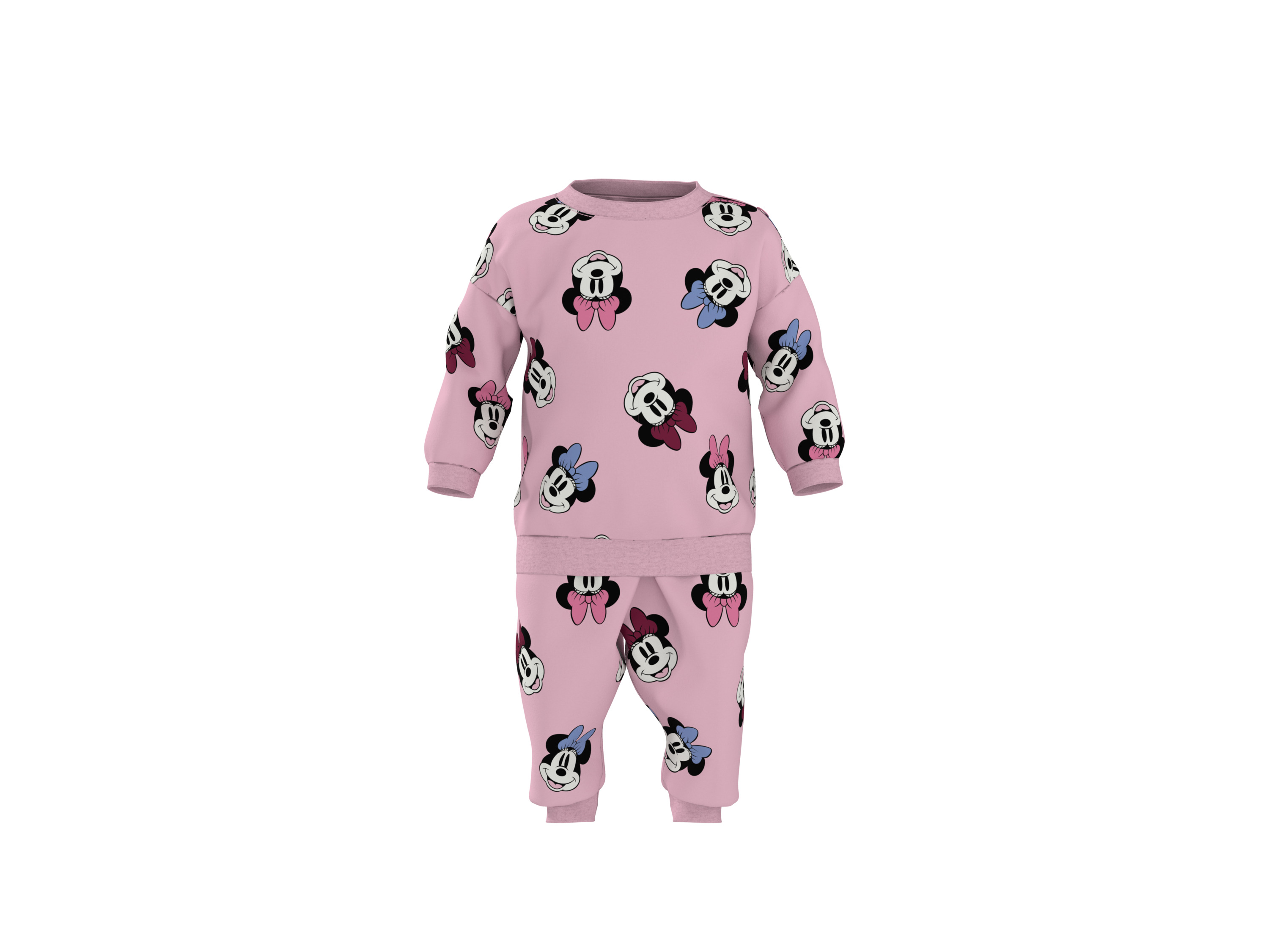 LUPILU® Tepláková súprava pre bábätká, 2-dielna (Minnie, 62/68)