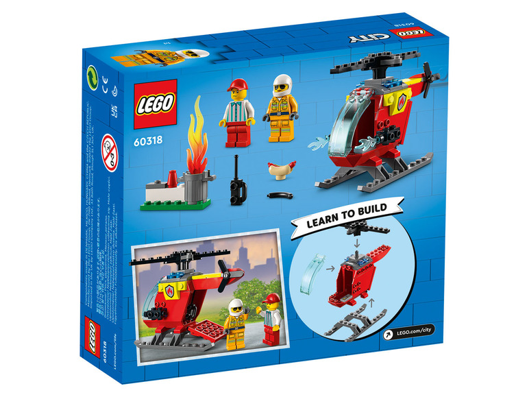 Prejsť na zobrazenie na celú obrazovku: LEGO® City City 60318 Hasičský vrtuľník – obrázok 2