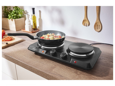 SILVERCREST® KITCHEN TOOLS Elektrický dvojplatňový varič SDK 2500 D1/SDK 2300 D1
