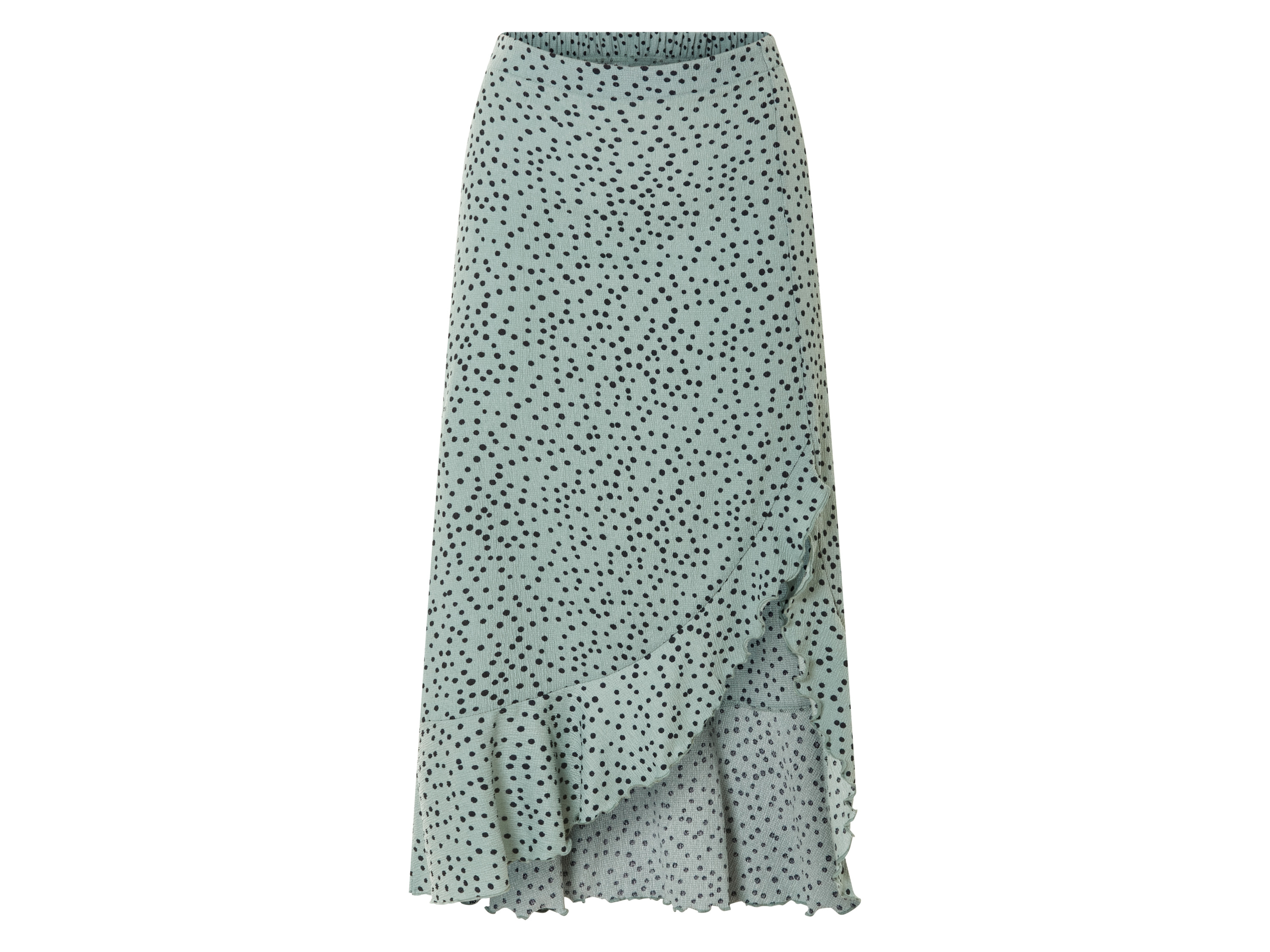 esmara® Dámska midi sukňa (zelená, XS (32/34))