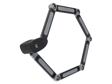 CRIVIT Skladací zámok na bicykel, 93 cm