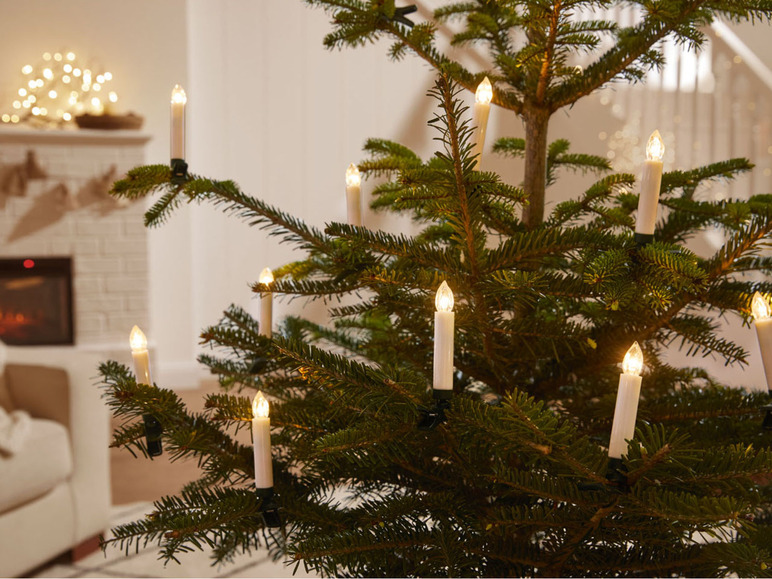 Prejsť na zobrazenie na celú obrazovku: LIVARNO home Bezdrôtové LED sviečky na vianočný stromček – obrázok 3