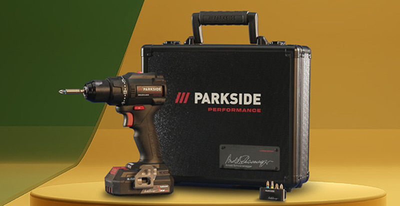 Súprava akumulátorového vŕtacieho skrutkovača PARKSIDE PERFORMANCE 20 V s kufríkom
