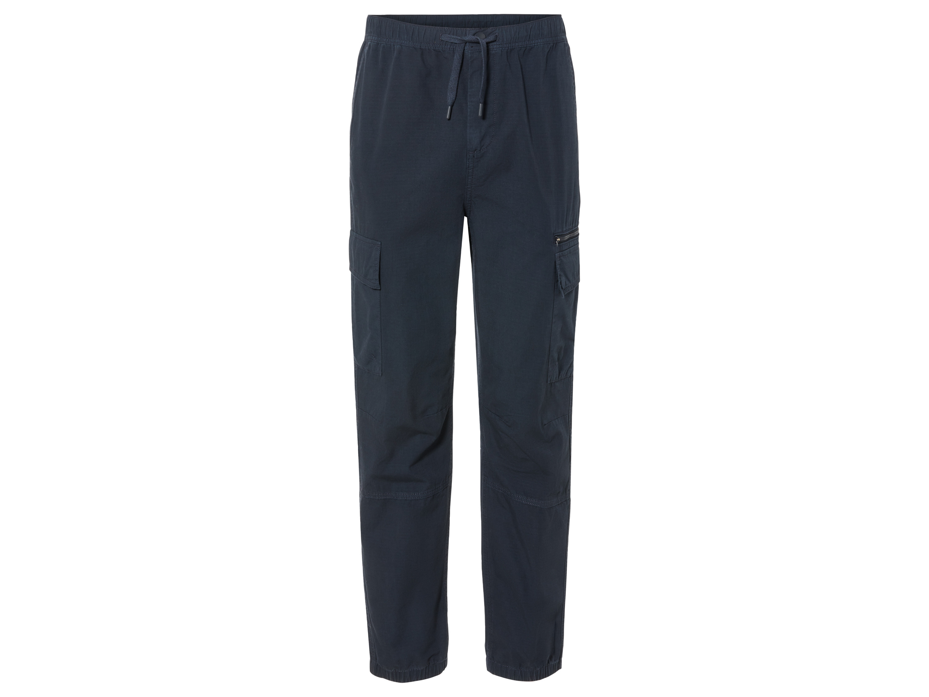LIVERGY® Pánske cargo nohavice (námornícka modrá, L (52/54))