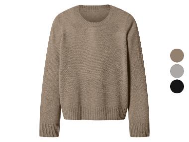esmara® Dámsky kašmírový pulóver Premium