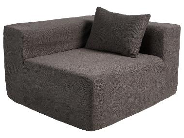 LIVARNO® Modulárny rohový diel pohovky Vacumo pravý, sivý