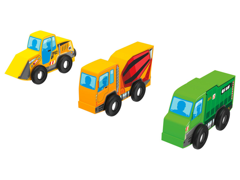 Prejsť na zobrazenie na celú obrazovku: Playtive Drevené vozidlá, 3-dielna súprava – obrázok 10