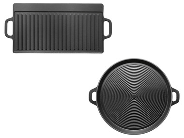 GRILLMEISTER Grilovacia platňa/panvica z liatiny