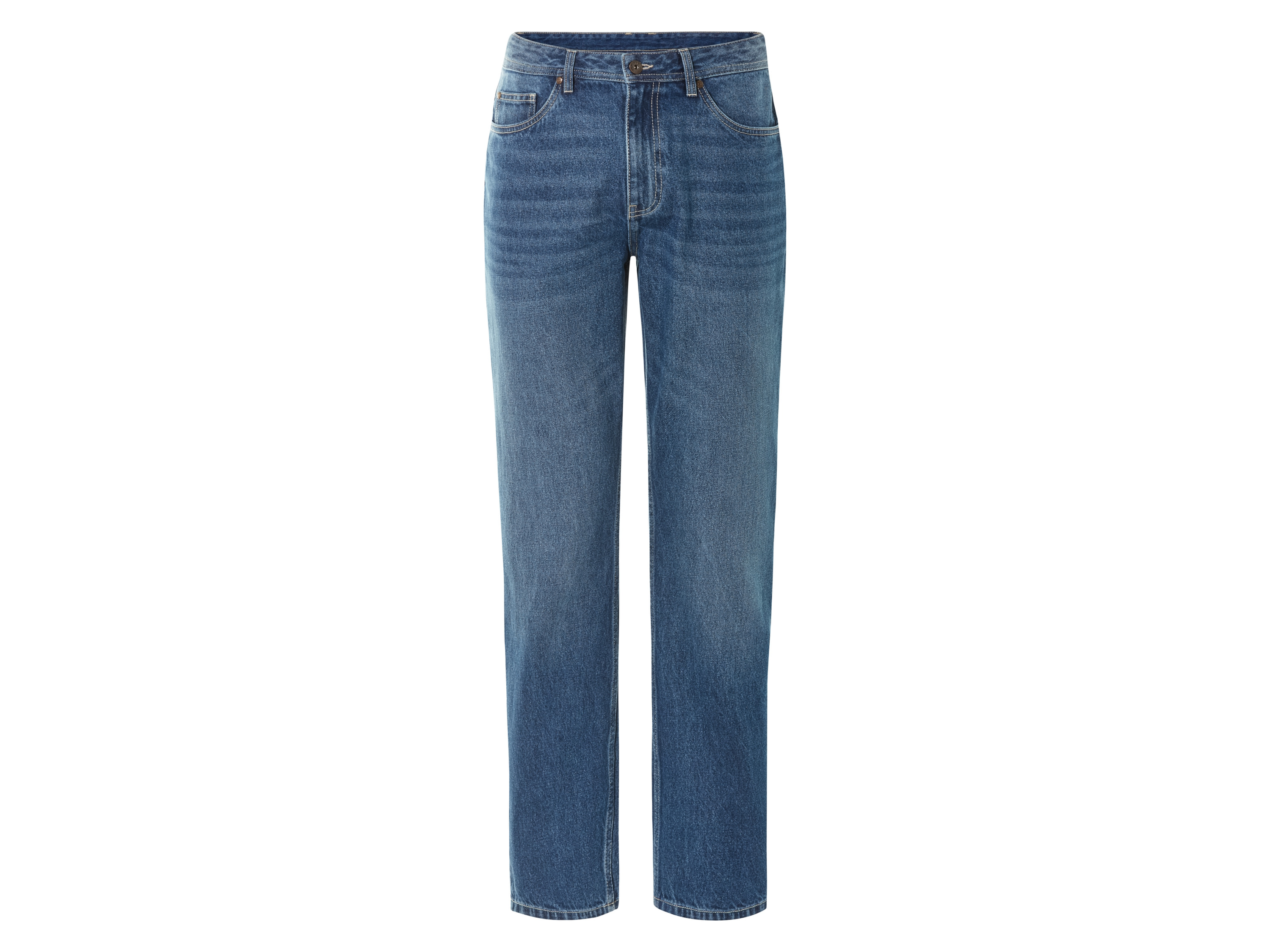 LIVERGY® Pánske rifle „Relaxed Fit“ (modrá, 50 (34/32))