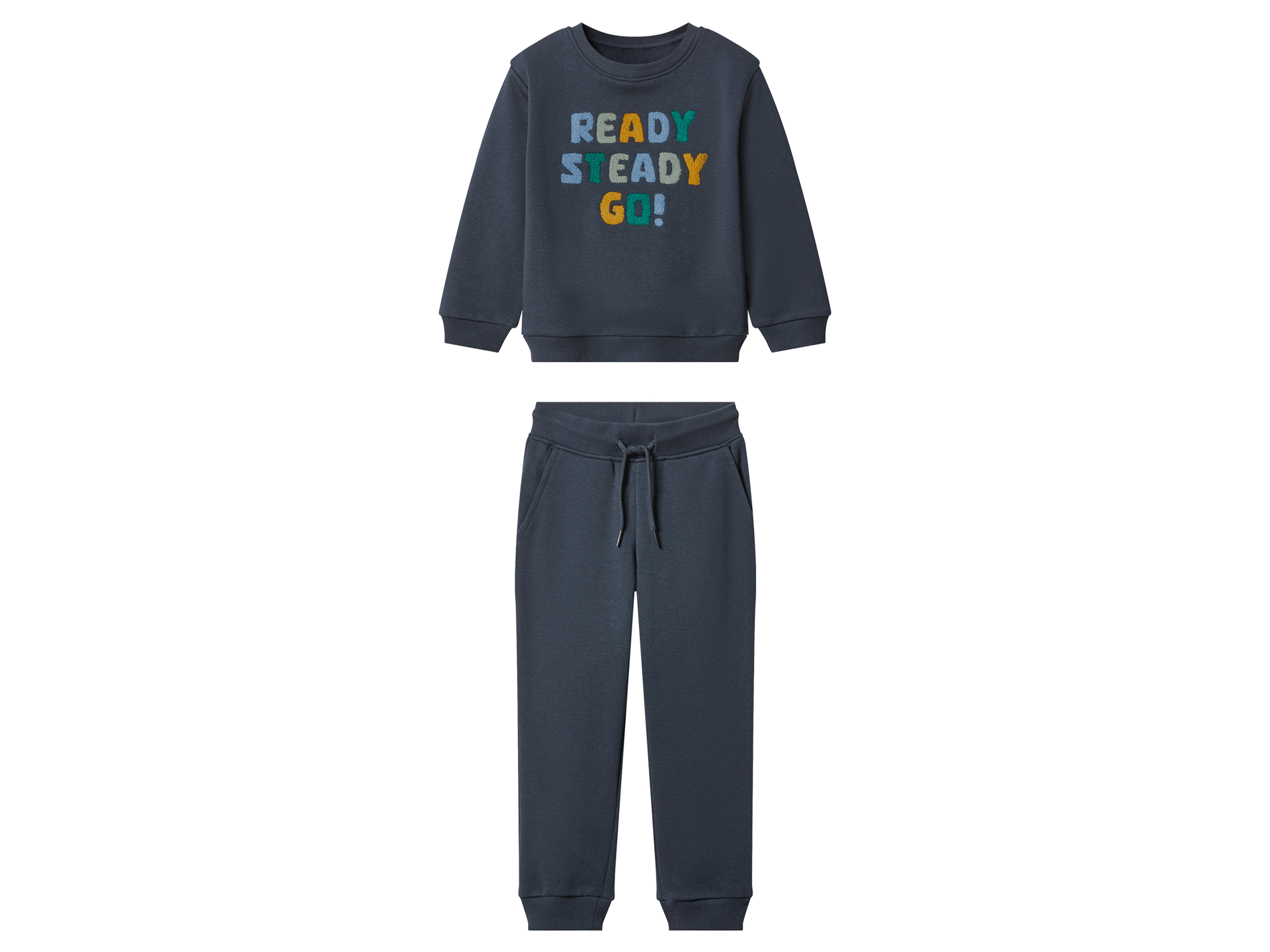 lupilu® Detská súprava, 2-dielna (navy modrá, 110/116)