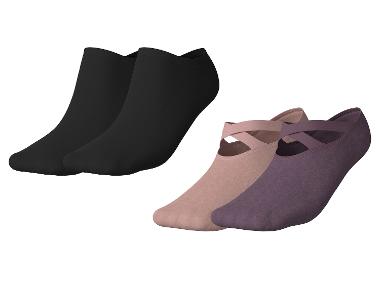 CRIVIT Dámske/Pánske ponožky na jogu, 2 páry