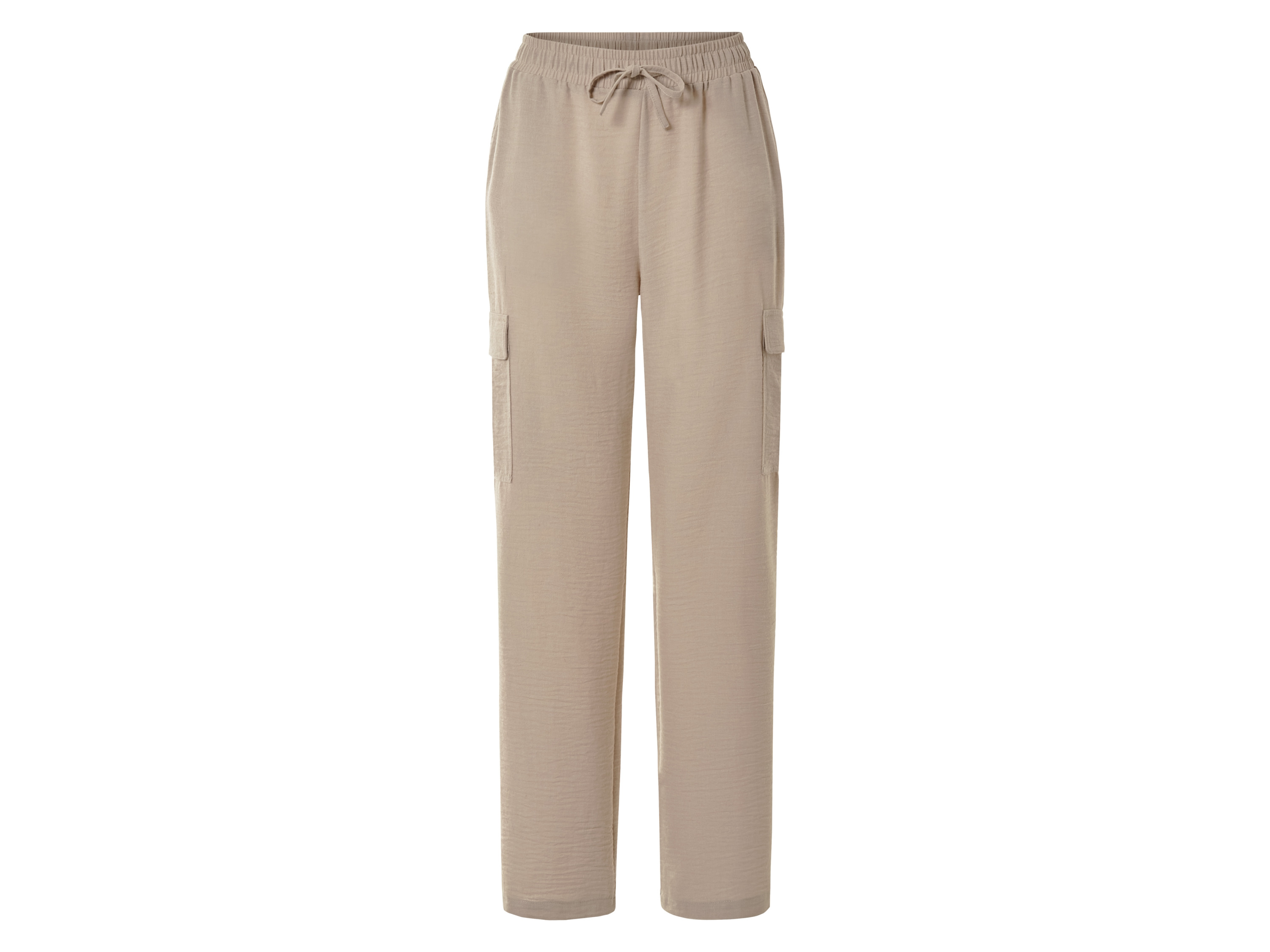 esmara® Dámske cargo nohavice (béžová, S (36/38))