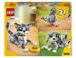 LEGO Creator 3 v 1 krabica s modelmi mačky, holuba a psa.