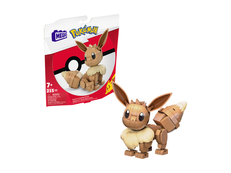 Stavebnica Pokémon Eevee od Mega Construx.