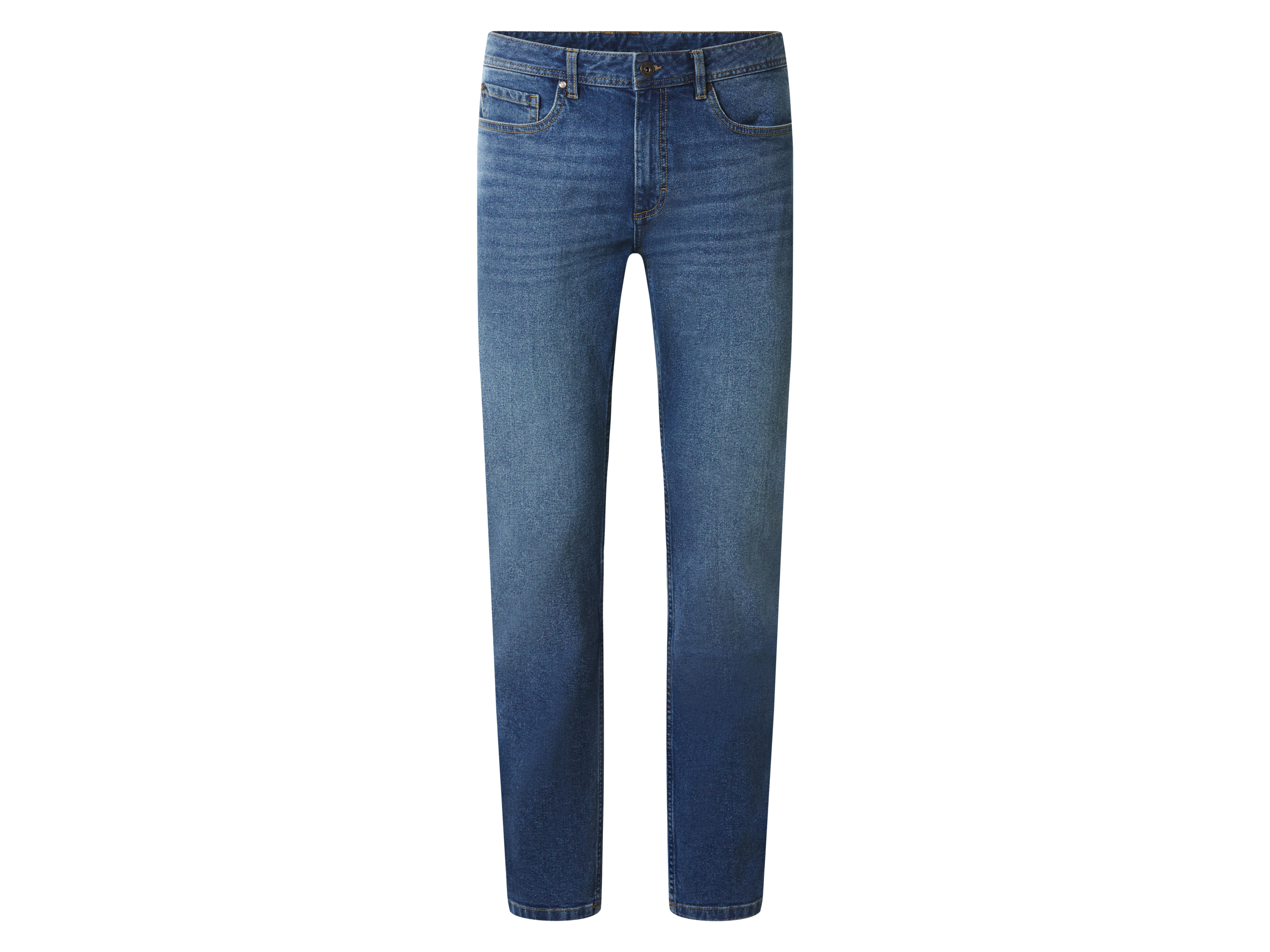 esmara Men Pánske rifle „Slim Fit" (bledomodrá, 52 (36/32))
