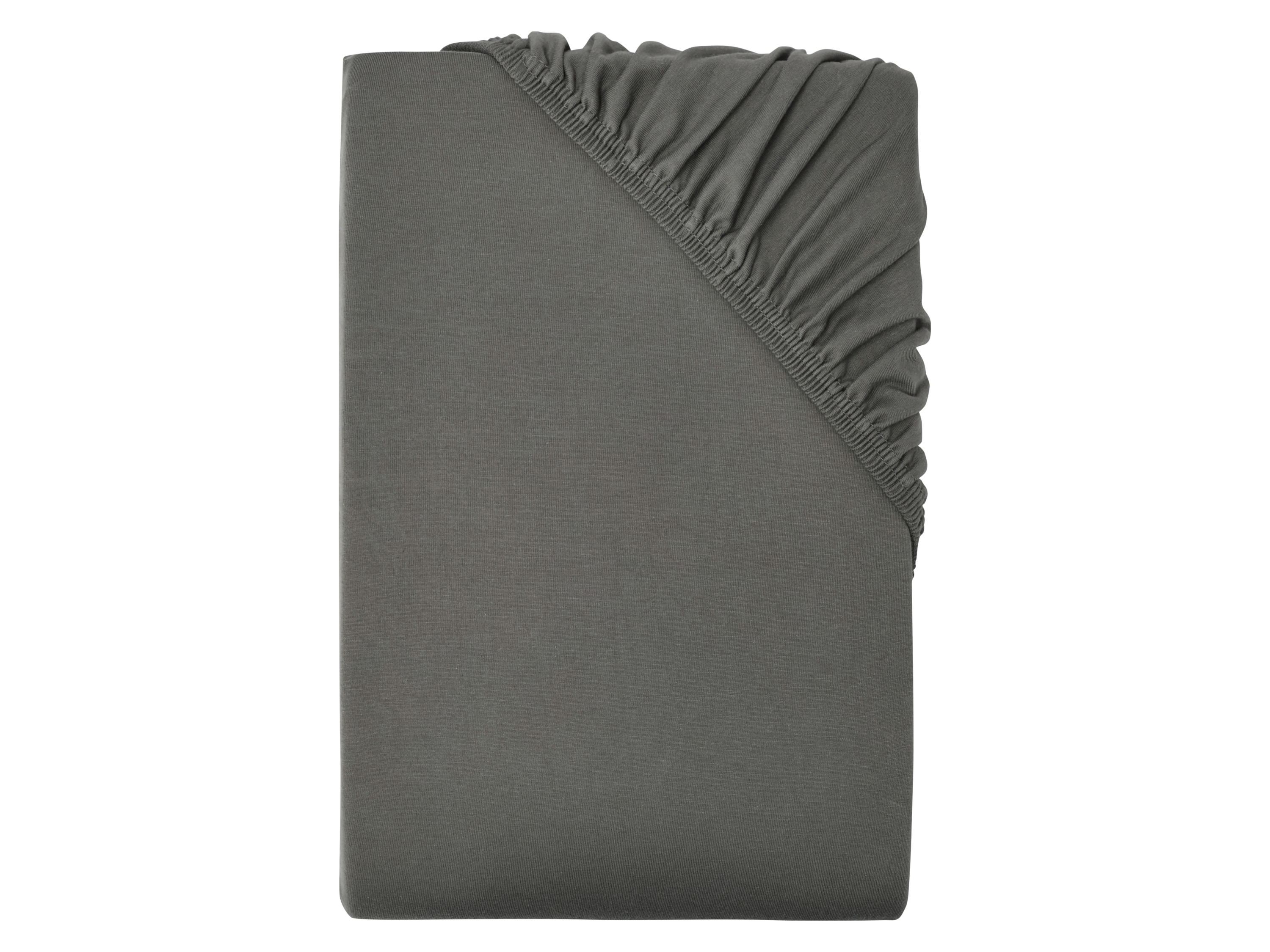 E-shop LIVARNO home Napínacia džersejová plachta, 180 – 200 x 200 cm (sivá)