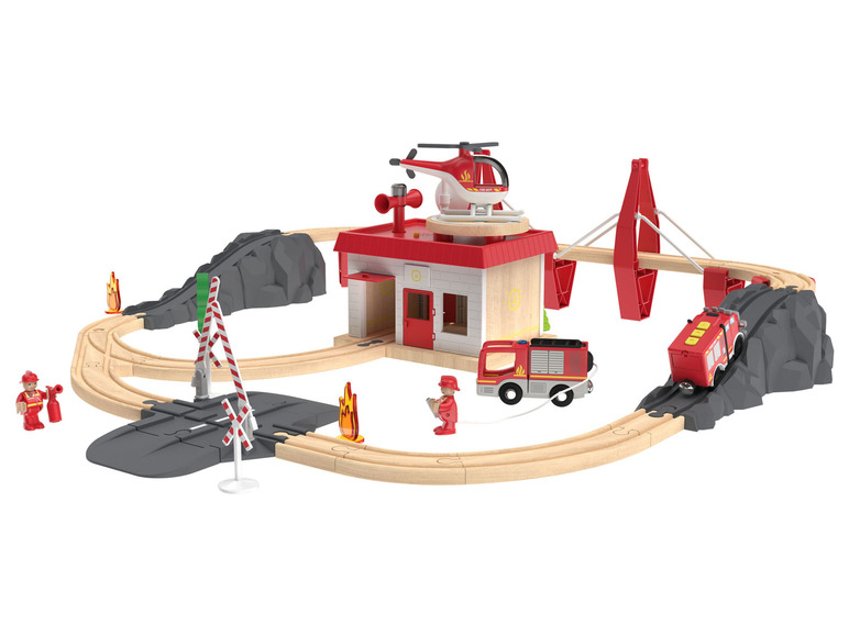 Prejsť na zobrazenie na celú obrazovku: Playtive Železničná súprava hasiči/sedliacky dvor – obrázok 2