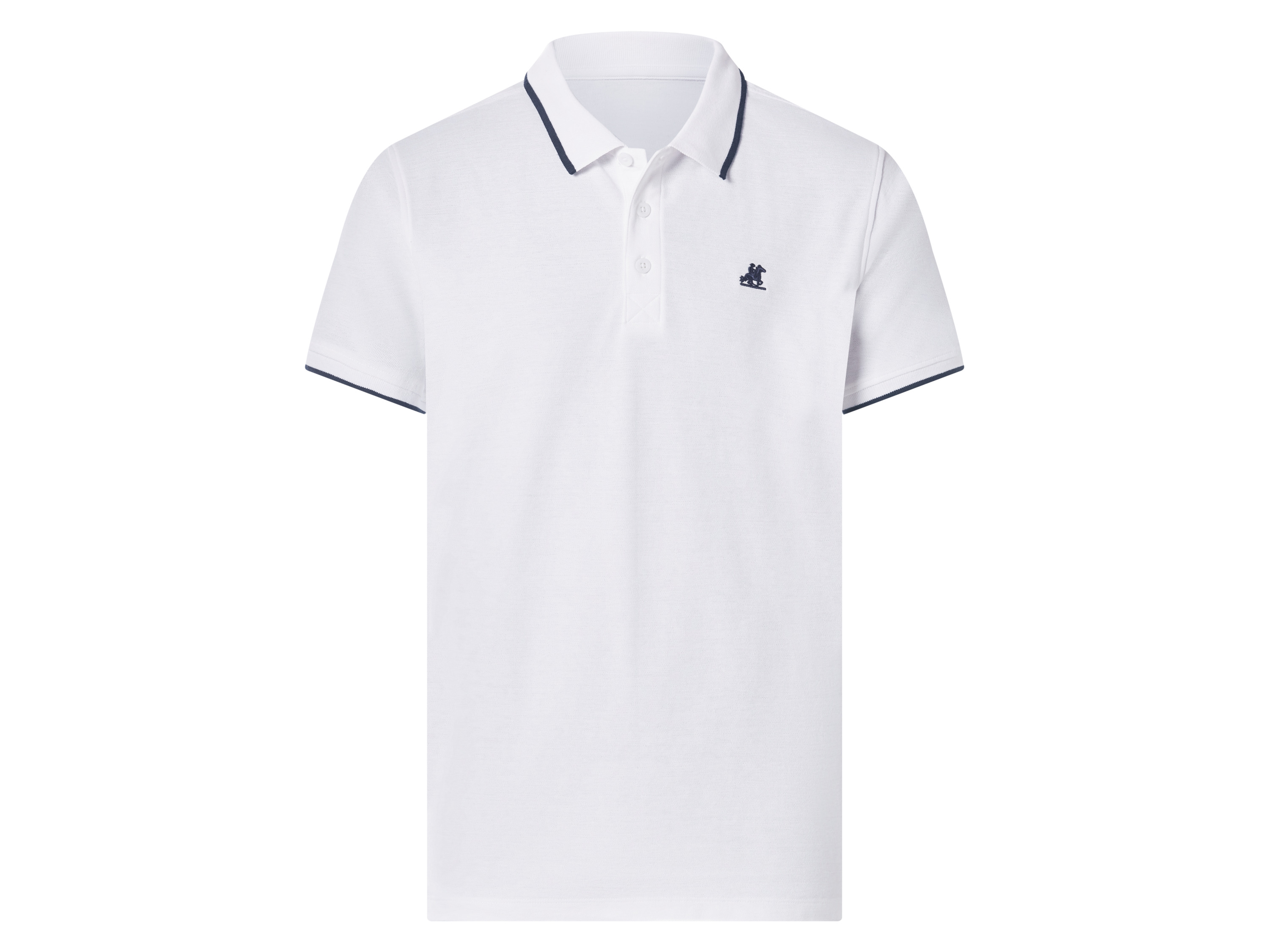 ESMARA MEN Pánske polotričko Slim fit  (biela, XXL (60/62))